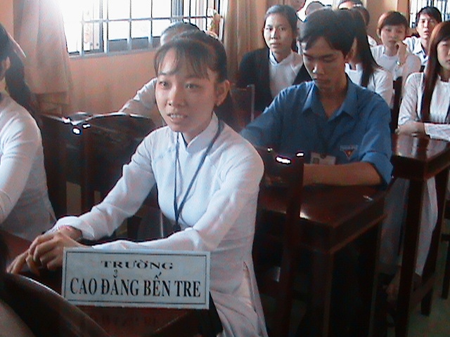 Dự án GDLC Bến Tre – VACI/P141 tham gia giảng bài tại tiết học lớn “Bài học về tính thât thà” tại Tiền Giang