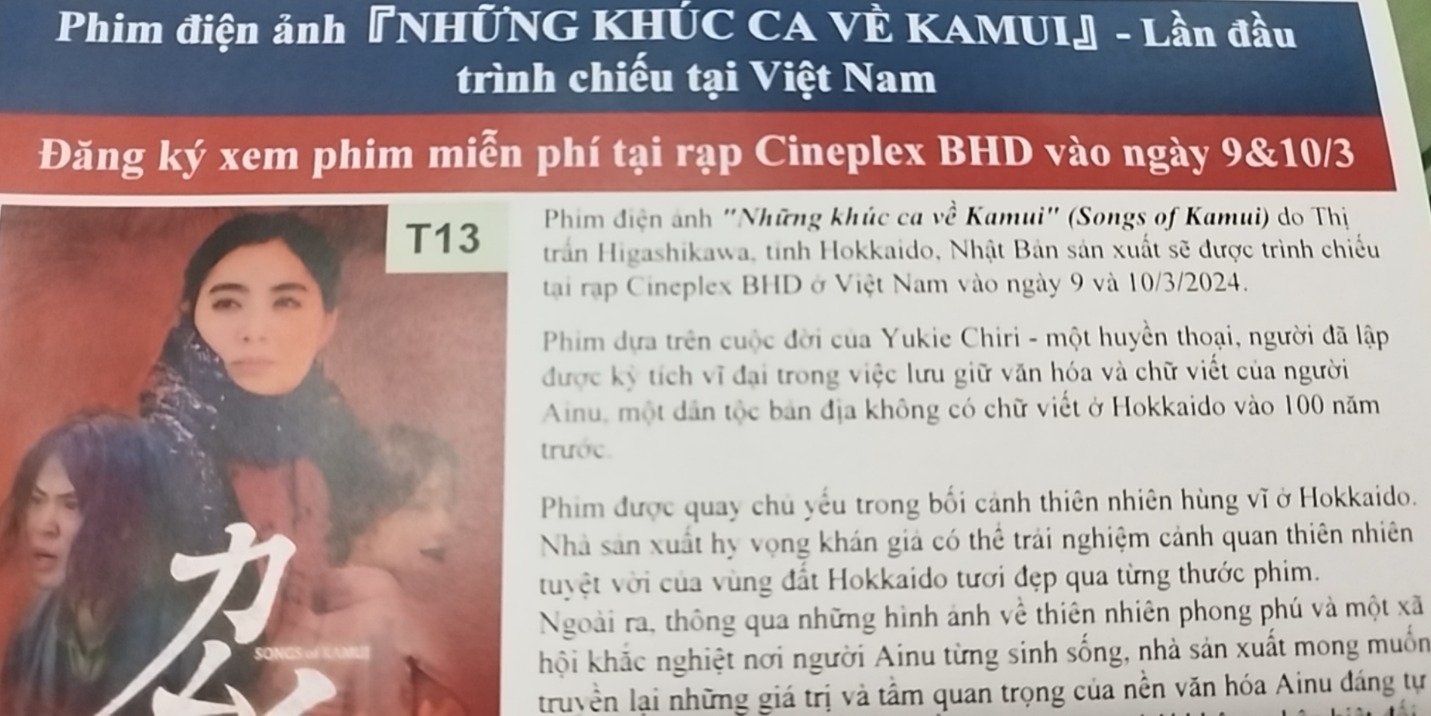 “NHỮNG KHÚC CA VỀ KAMUI” – SUY NGHĨ VÀ BÀI HỌC VÈ BẢO TỒN DI SẢN VĂN HÓA TỪ NHẬT BẢN