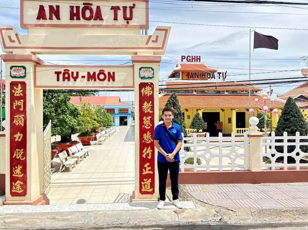 TIỀN TRẠM CHUYẾN ĐI THỰC TẾ MÔN PHÁT TRIỂN ĐỜI SỐNG VĂN HÓA CỘNG ĐỒNG TẠI AN HÒA TỰ – AN GIANG