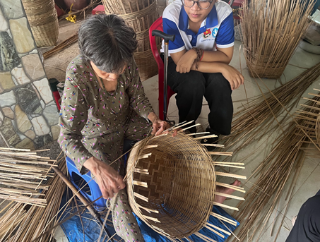 MỘT NGÀY VỀ VỚI LÀNG NGHỀ ĐAN CẦN XÉ Ở ẤP HOÀ HIỆP 1, XÃ AN NINH, TỈNH TÂY NINH